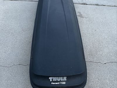 Used Rooftop Cargo Box Thule Ascent 1100