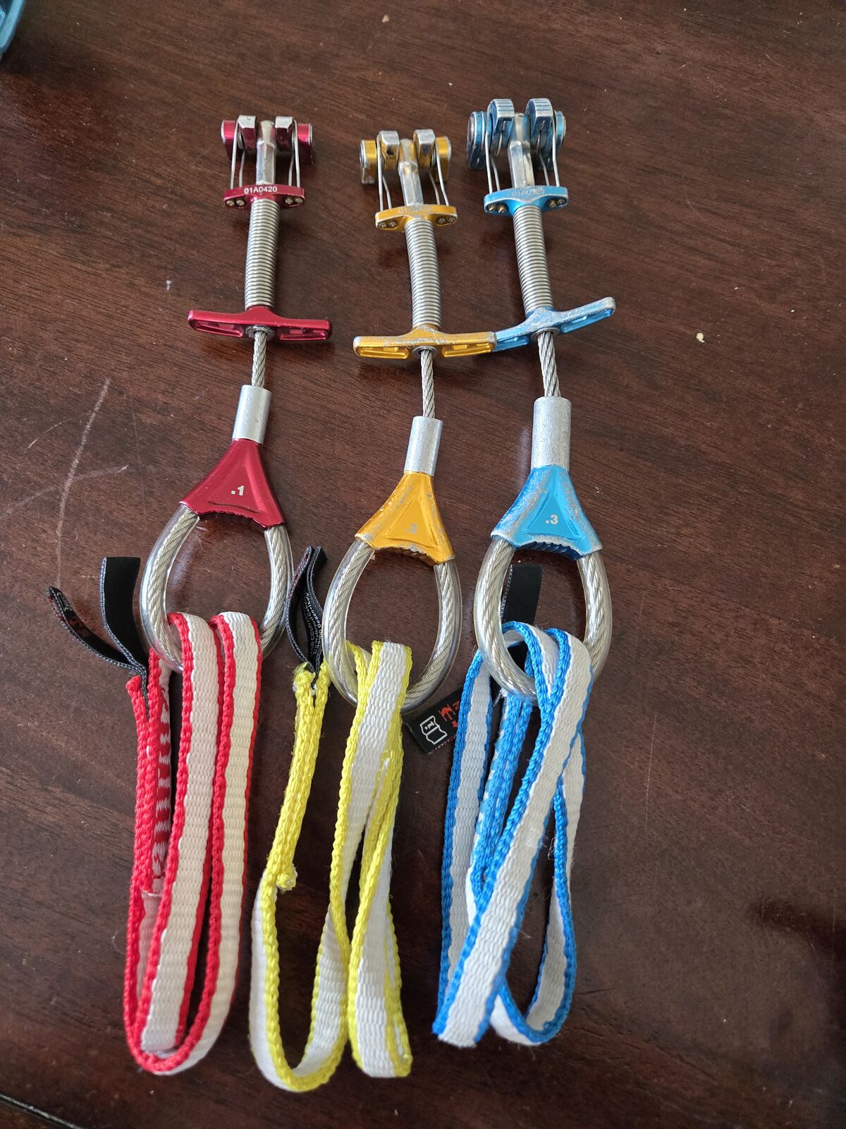 Wild Country Zero Friends .1-.3 cams