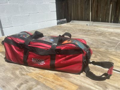 Several 3 Ball Bowling Bags