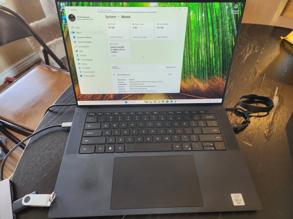 Dell Precision Mobile 5550, 32gb, Quadro 2000