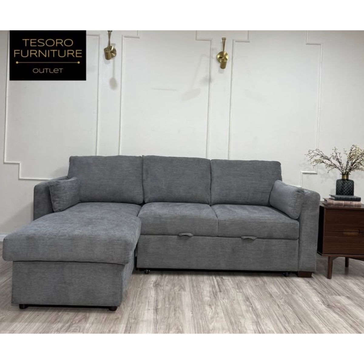 CODDLE LUKE SECTIONAL SOFA BED WITH STORAGE