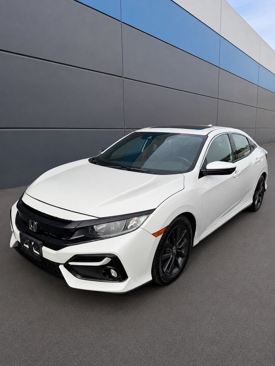 2020 Honda Civic EX — rebuilt & branded title, 11% below market