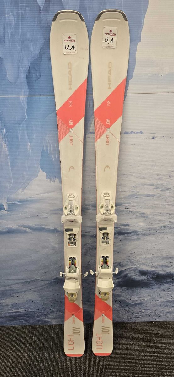 Used Head Light Joy 148 Cm Skis w/ Tyrolia SLR 9.0 GW Bindings