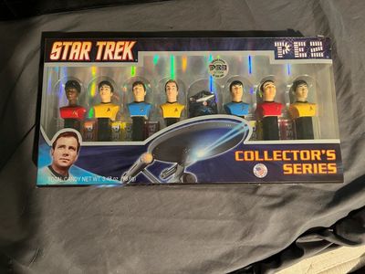 Limited Edition Star Trek PEZ Collector's Series Dispenser Set - 071568/250,000 New In Box
