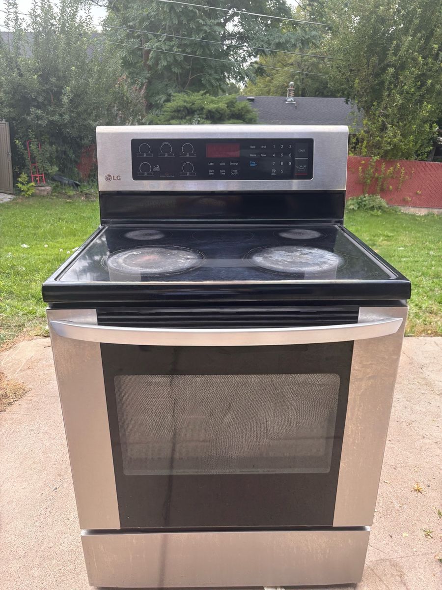 LG Stainless Steel Electric Range Stove
