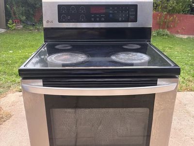 LG Stainless Steel Electric Range Stove