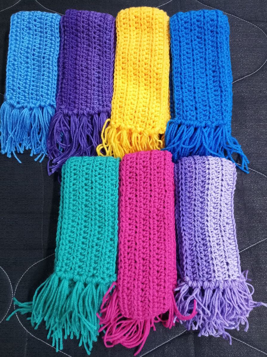 Handcrafted Crochet Cold Weather Scarf