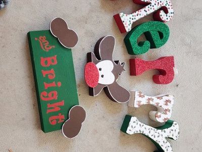 Decorative Wooden Letters & Blocks - Summer, Turkey, Sweet Time, Autumn Decor Bundles