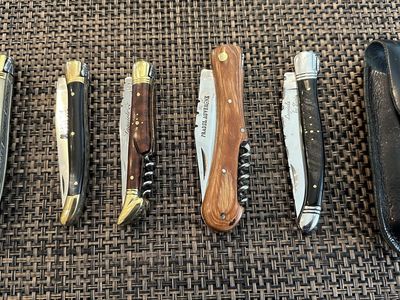 Laguiole high end vintage knife collection