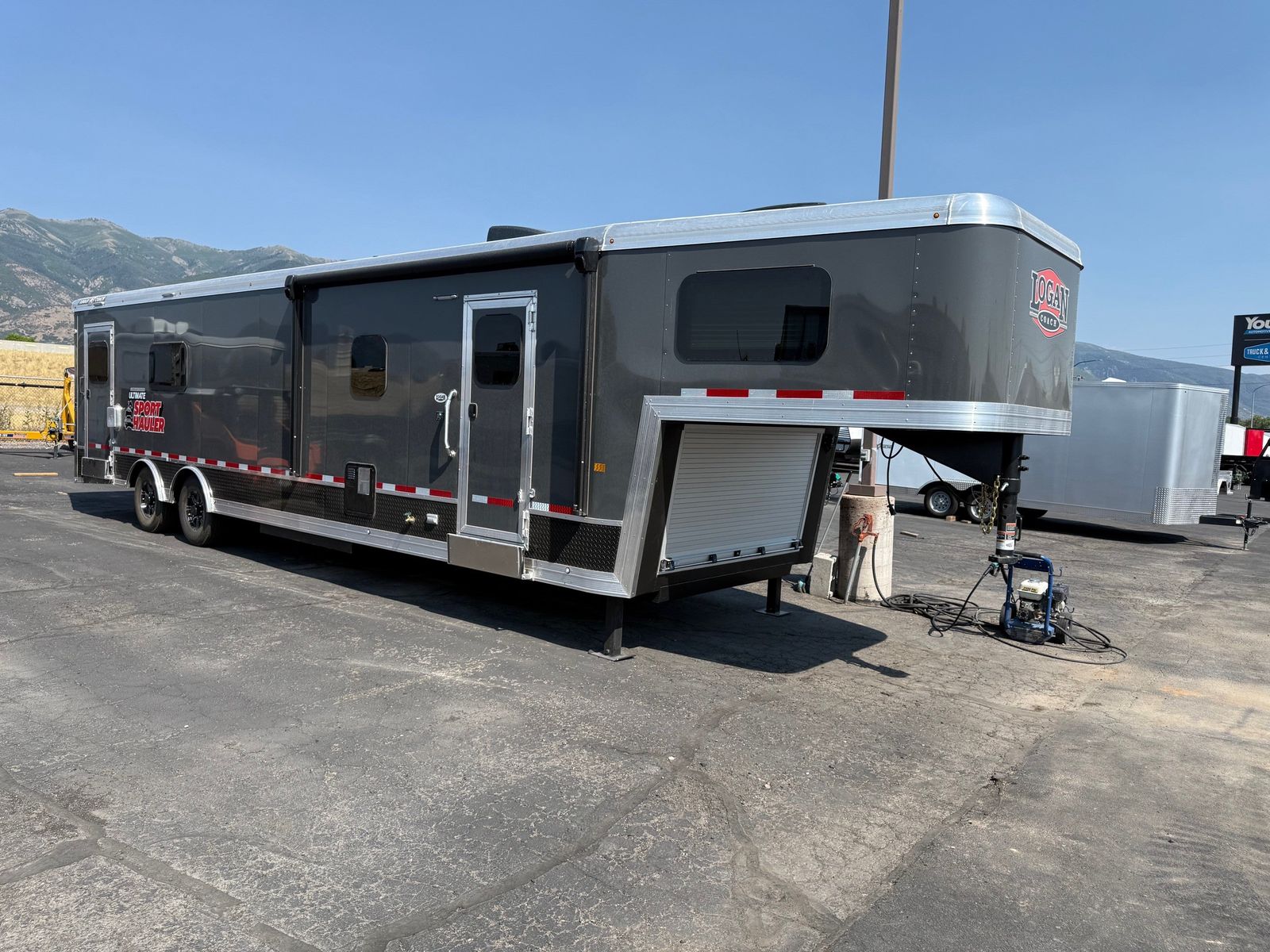 Logan Coach Sports Hauler Toy Hauler Trailer