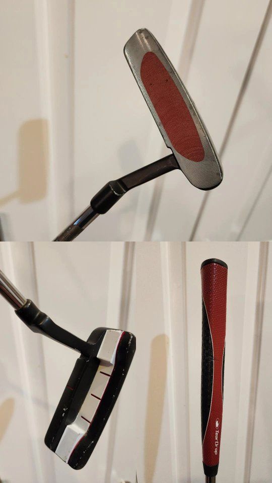 left hand putter Tear Drop TDX