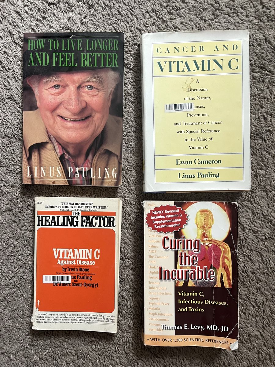 Linus Pauling Vitamin C Books
