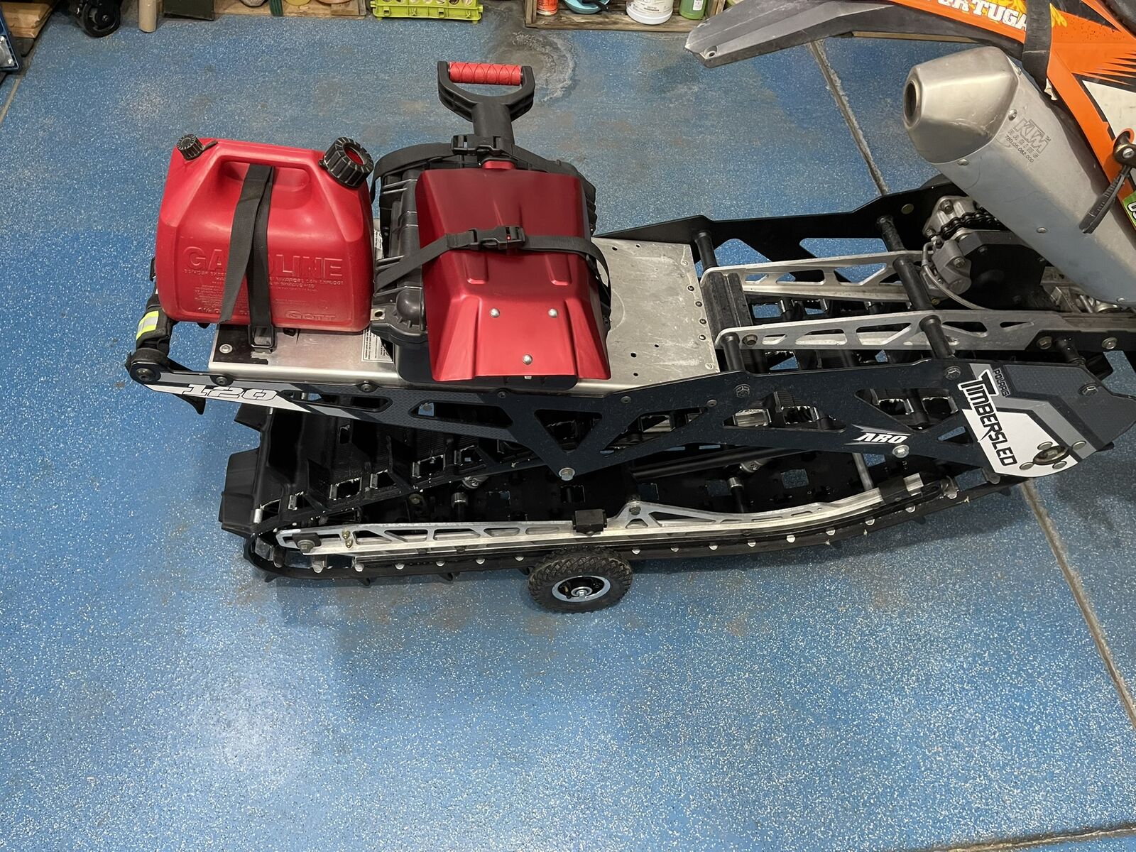 Polaris Timbersled Aro 120 TSS and Fox Suspension with Extras