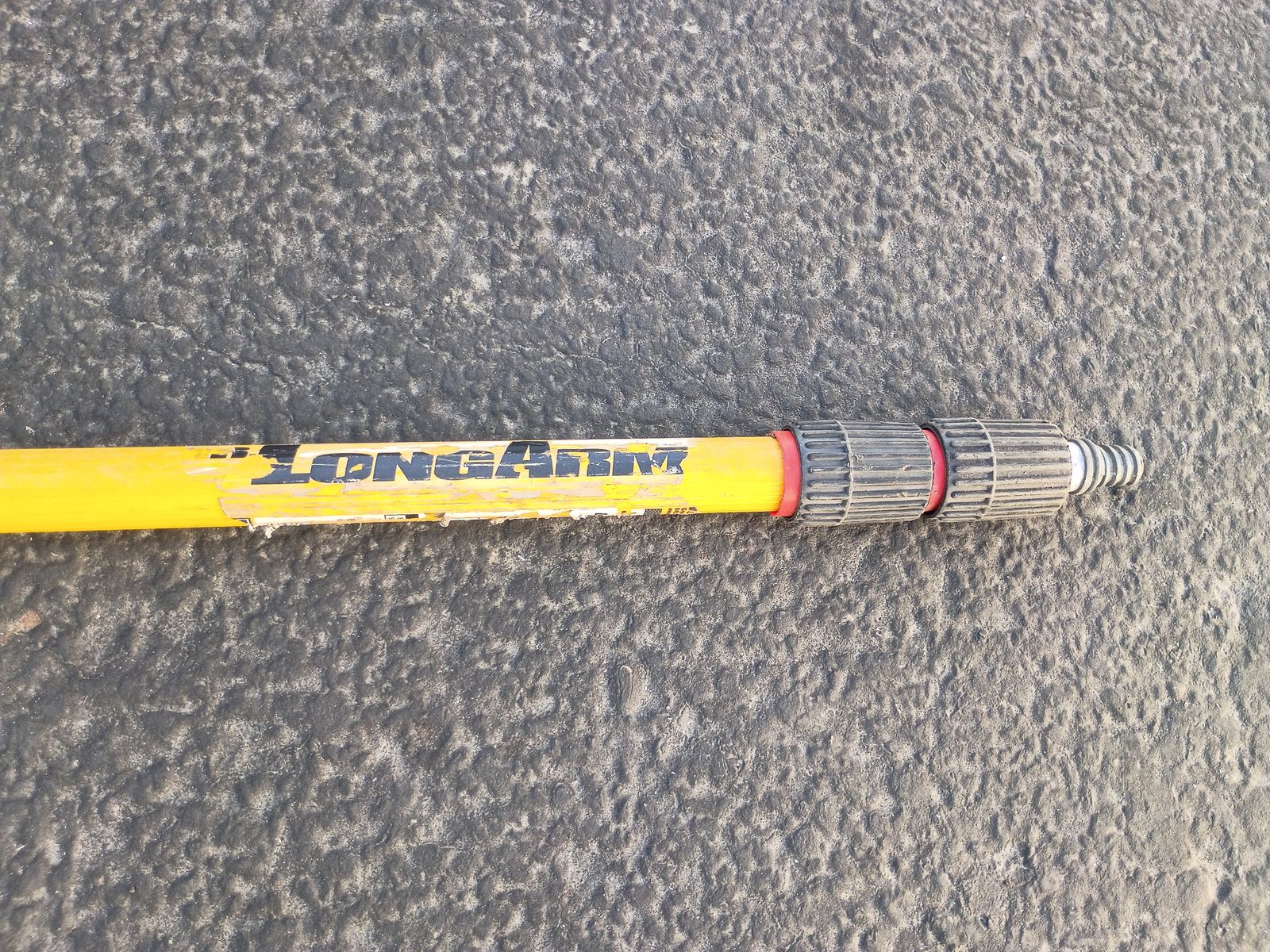 LongArm Extension Pole - Durable Yellow Multi-Use Tool