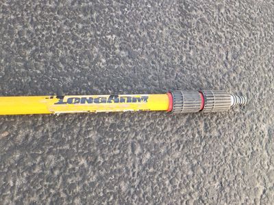 LongArm Extension Pole - Durable Yellow Multi-Use Tool