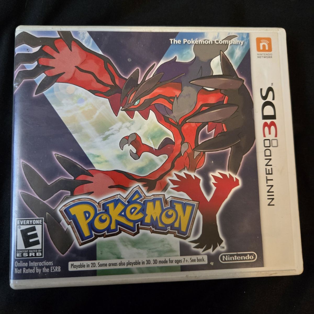 Nintendo 3DS Pokemon Y Game Cartridge with Case - Pre-Owned