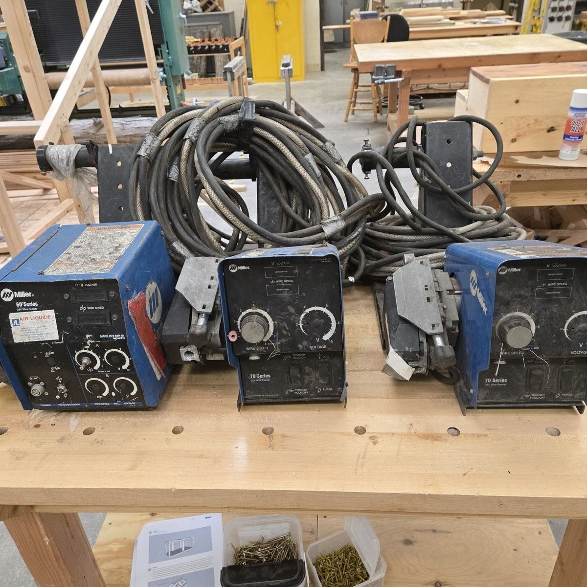 Lot 3 Miller Welders untested