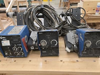 Lot 3 Miller Welders untested