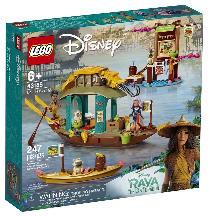 LEGO Disney Boun's Boat 43185 - NEW