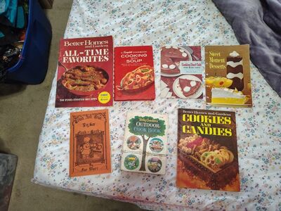 60's and 70's cookbooks