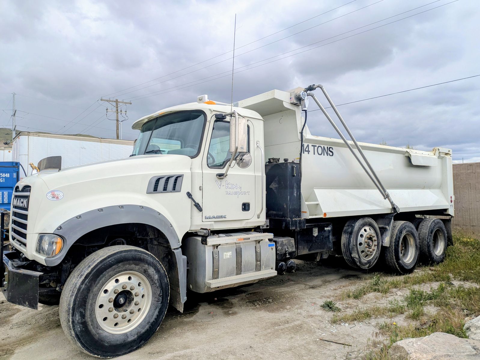 Very Young 2017 Mack Granite Dump Truck - low miles, good condition