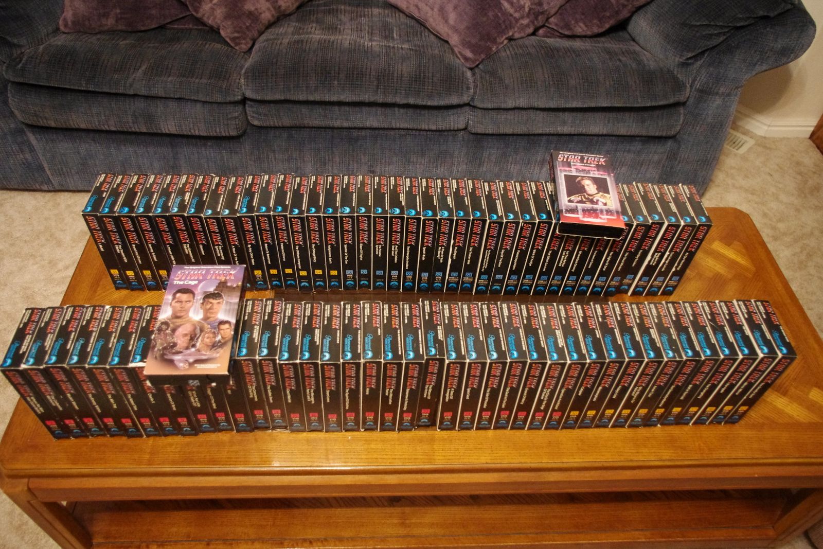 Star Trek the original series VHS - Entire Series, Vintage TV Series Collection