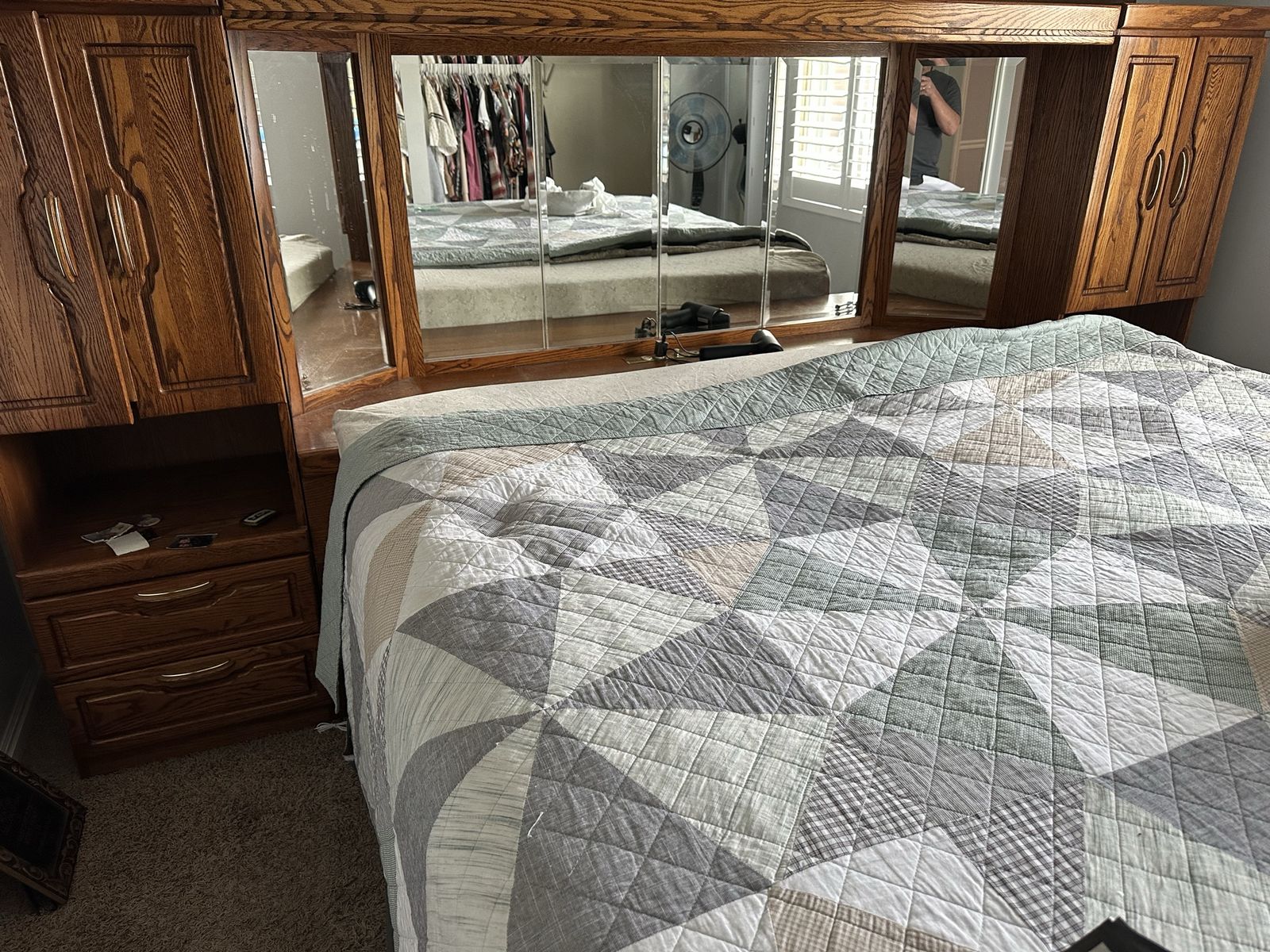 King bed