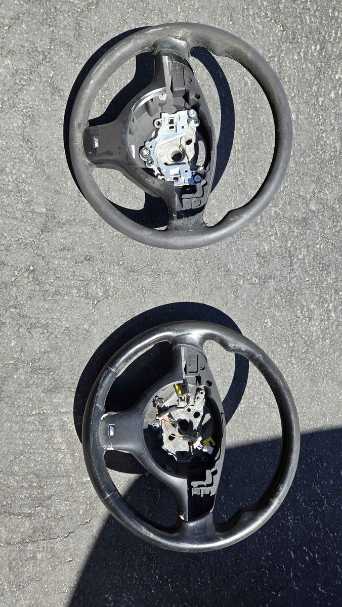 BMW M Sport Steering Wheels Core / Parts (Lot of 2)