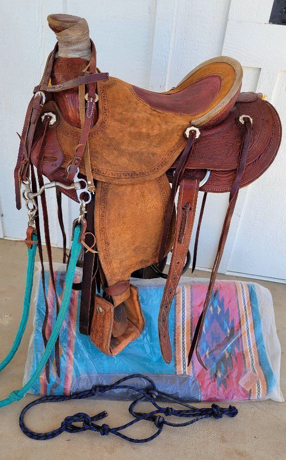 14.5" Vickers Saddle/Pad/Bridle