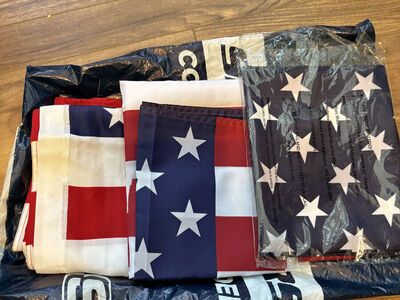 BRAND NEW AMERICAN FLAGS