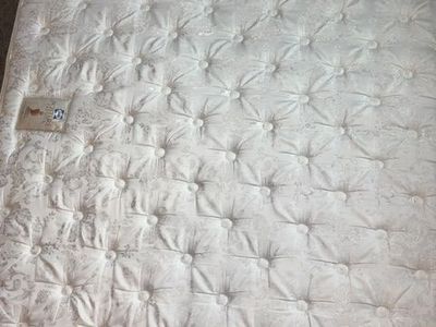 Free king size mattress, box springs and bed pad/mattress topper