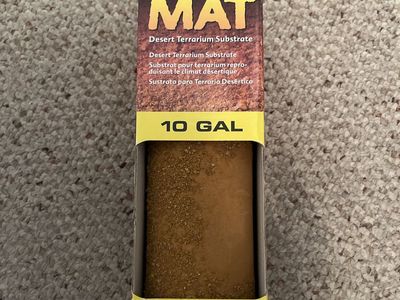 Exo Terra Sand Mat Desert Terrarium Substrate 10 Gal (19.5" x 9.75")