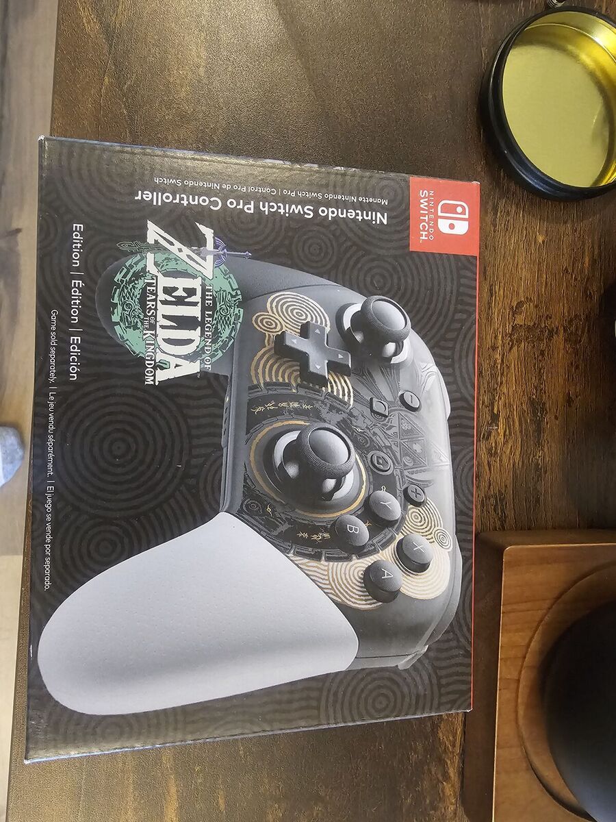 Brand new in box Nintendo Switch Pro Controller Legend of Zelda Tears of the Kingdom Edition