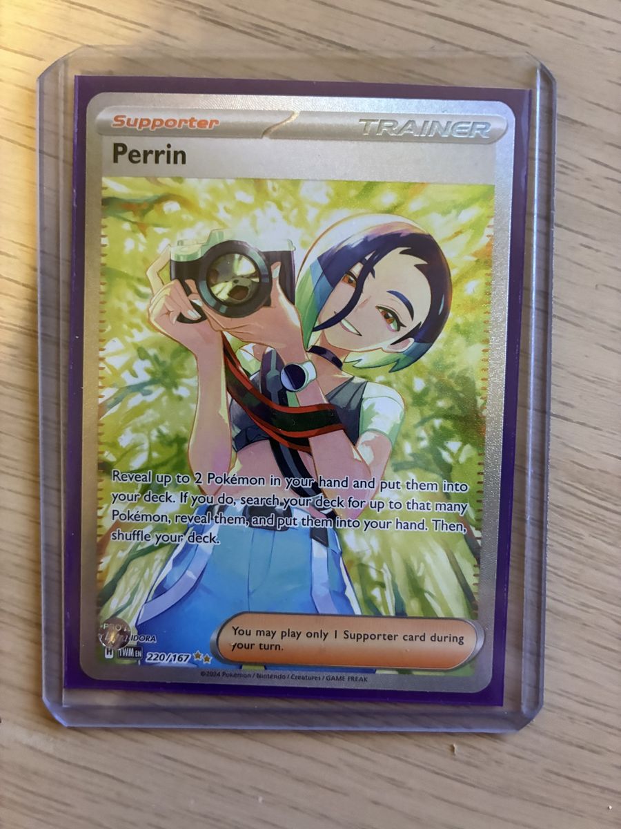 Perrin Pokémon card 220/167
