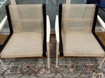 Documented 1967 Richard Schultz for Knoll 1966 Lounge Chairs – A Pair