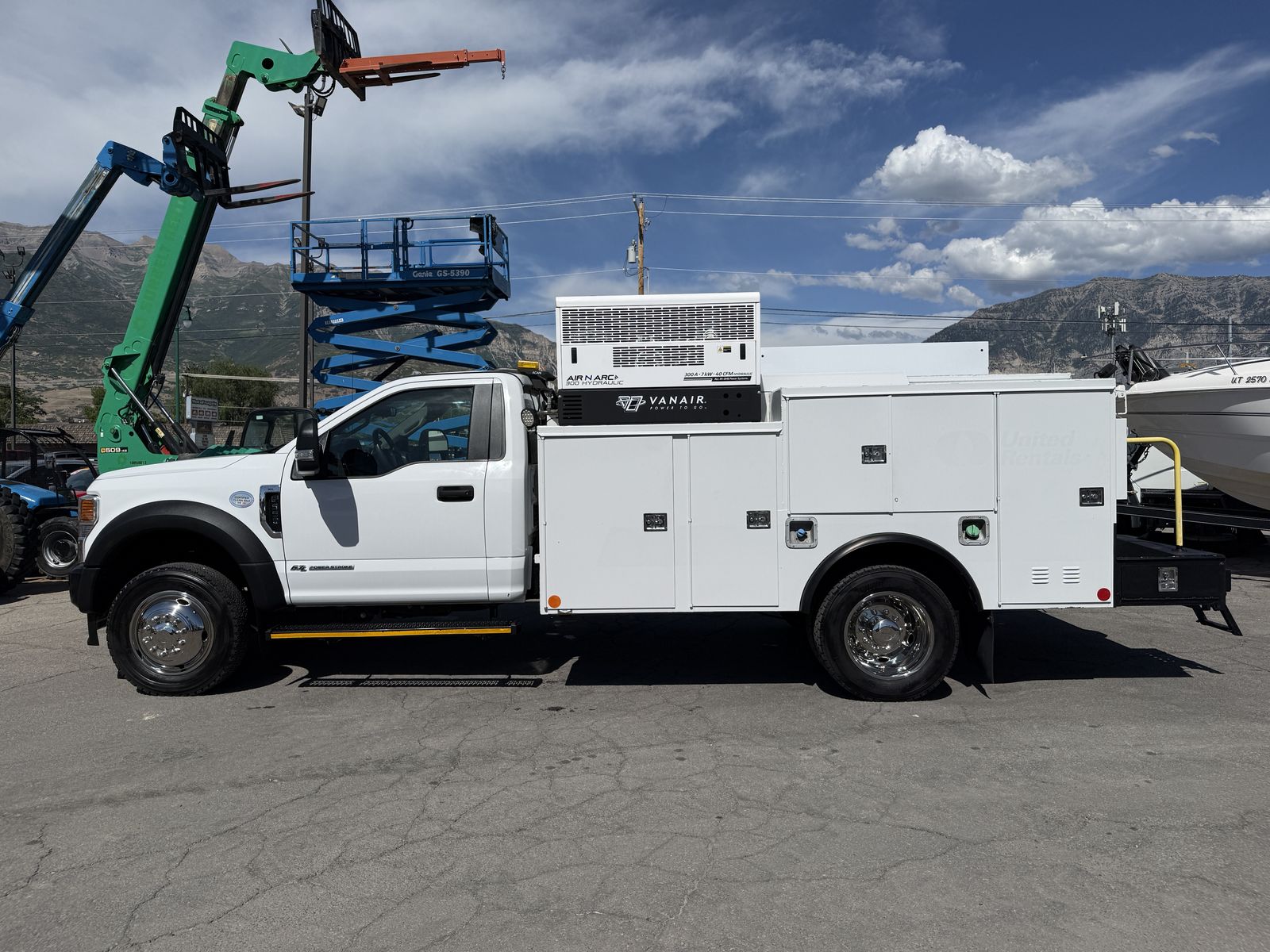 Used Mechanic Service Lube Utility Truck 2020 Ford F-550 4x4 6.7L