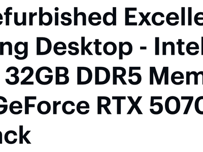 Acer - Excellent - Nitro 60 Gaming Desktop -
