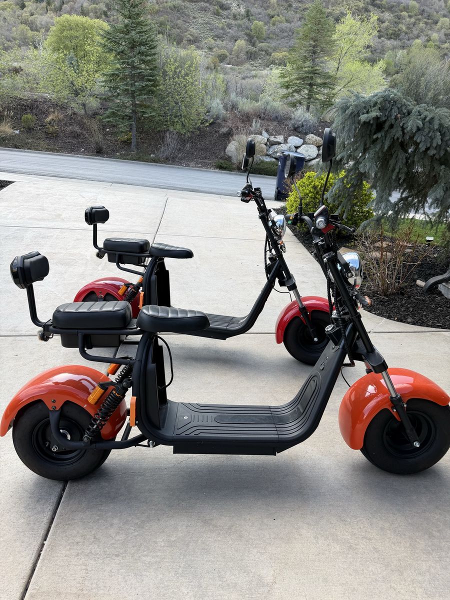 Two Electric Scooters