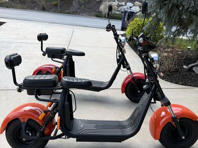 Two Electric Scooters