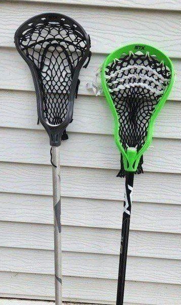 lacrosse stick, stx w/ball