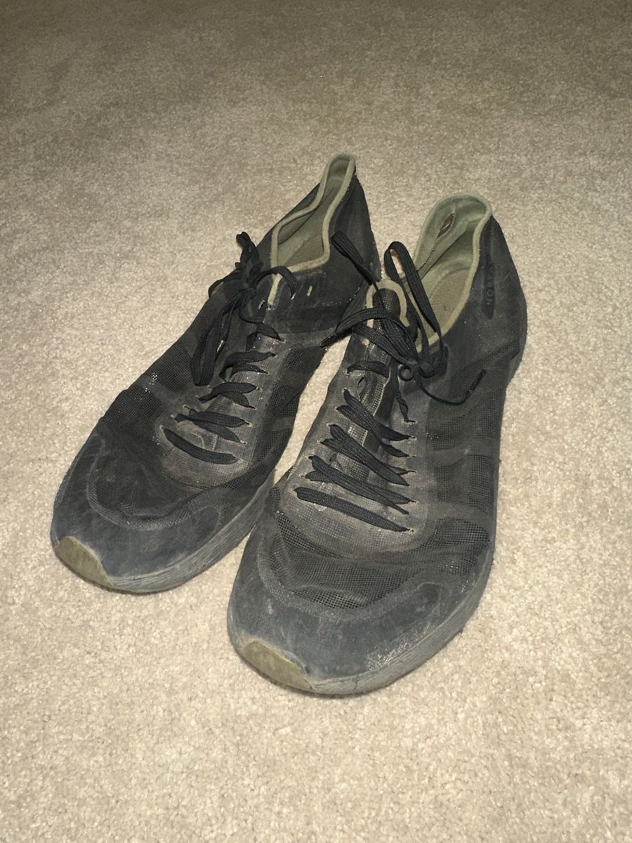 Arcteryx Trail Running Shoes Black Vibram Megagrip Mens 9