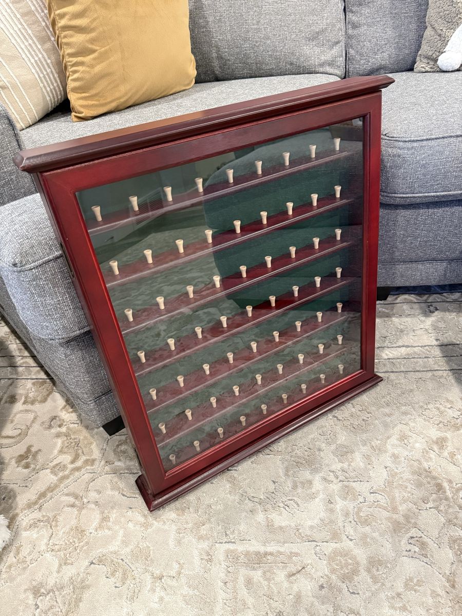 63 Golf Ball Display Case
