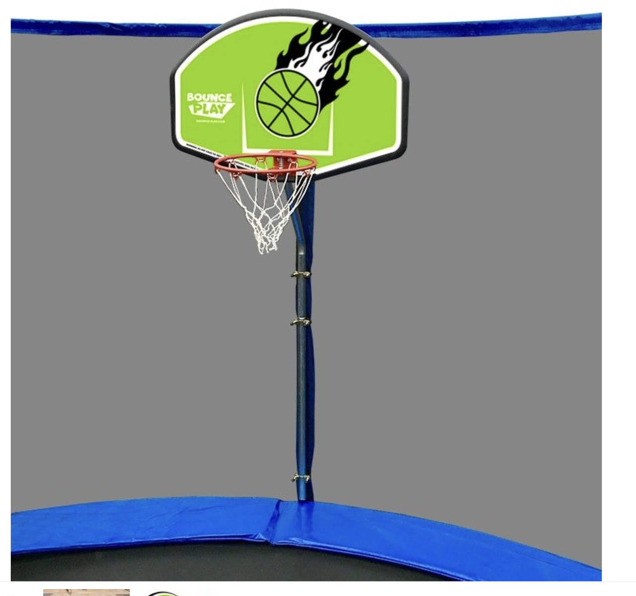 Bounce Play Trampoline Basketball Hoop Kit Attachment Set