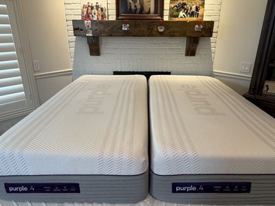 Flawless! Split King purple 4 Mattress! Only $950