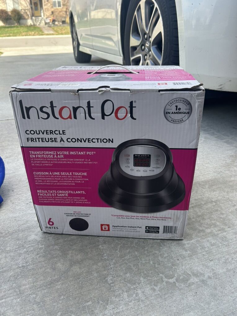 Instant Pot Air Fryer Lid