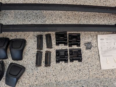 two roof crossbars for Kia Telluride (2020-2025), OEM, (one pair)