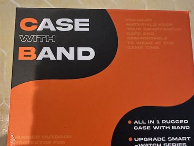 Dsytom Waterproof Case with Band for Smartwatch Series 8/7/6/5/4/SE/SE2