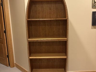 Bookshelf In Boat Shape