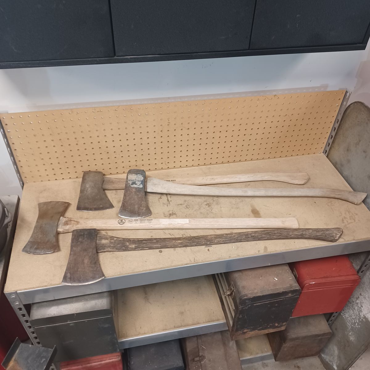 Vintage axes. $45 ea.