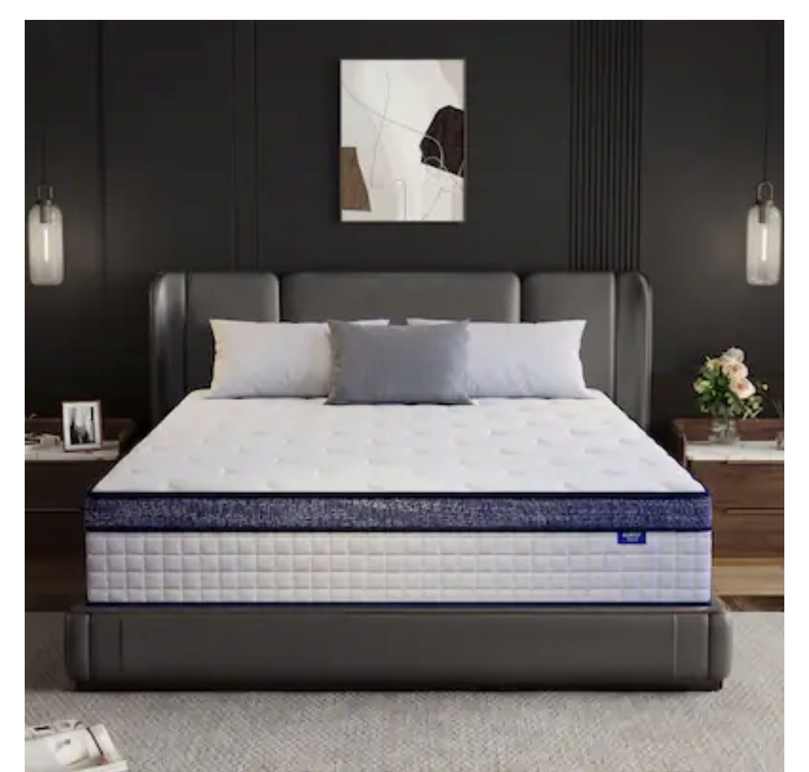 New Burfly 1977 Twin Mattress - 10-inch, Unopened, Comfortable Support
